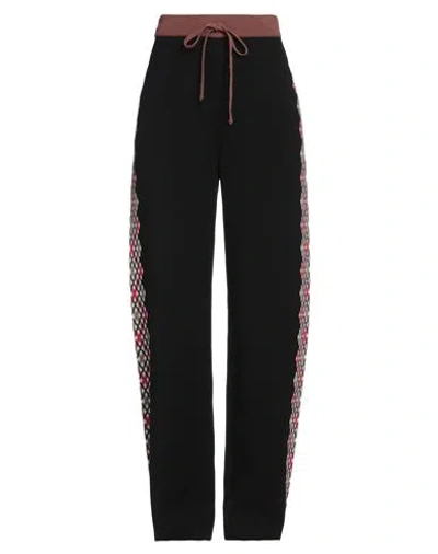 Marni Woman Pants Black Size 6 Viscose, Polyester