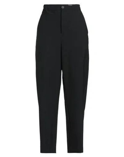 Marni Woman Pants Black Size 8 Polyester, Virgin Wool, Elastane