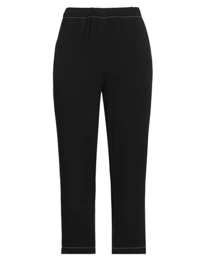 Marni Woman Pants Black Size 8 Viscose, Acetate In Black