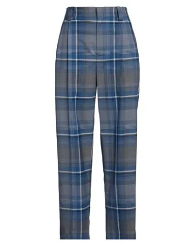 Marni Woman Pants Blue Size 8 Polyester, Virgin Wool, Elastane
