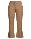 Marni Woman Pants Camel Size 10 Virgin Wool In Beige