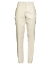 Marni Woman Pants Cream Size 4 Virgin Wool, Polyester, Polyurethane In White