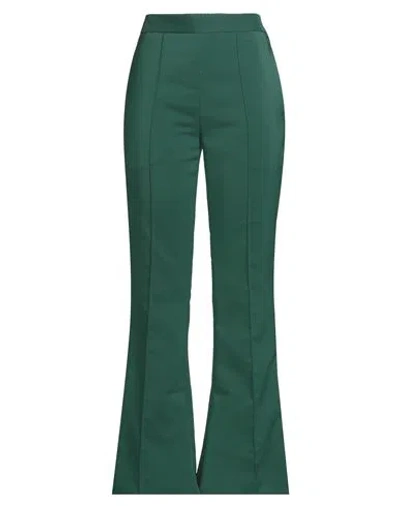 Marni Woman Pants Emerald Green Size 12 Polyester