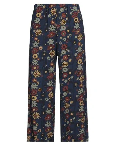 Marni Woman Pants Midnight Blue Size 6 Viscose, Elastane In Blue
