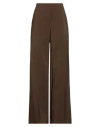 Marni Woman Pants Military Green Size 12 Polyester In Brown