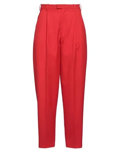 MARNI MARNI WOMAN PANTS RED SIZE 8 VIRGIN WOOL