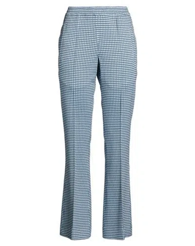 Marni Woman Pants Sky Blue Size 8 Viscose, Polyamide, Elastane