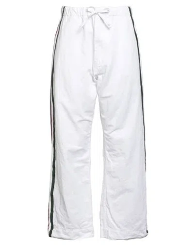 Marni Woman Pants White Size 10 Cotton, Linen
