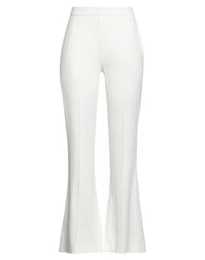 Marni Woman Pants White Size 12 Viscose, Acetate, Elastane