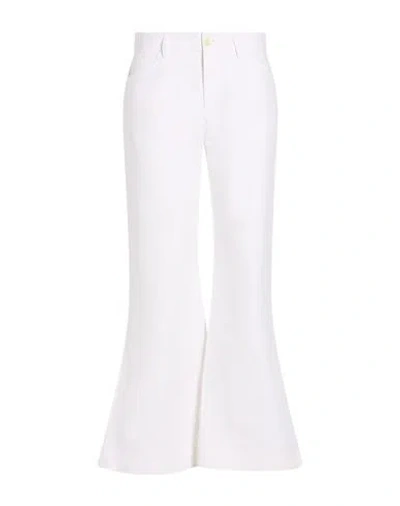 Marni Woman Pants White Size 4 Cotton