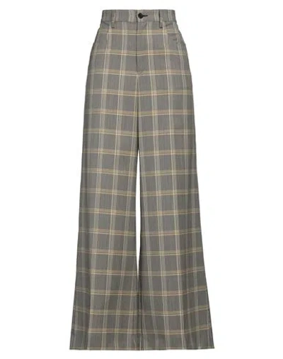 Marni Woman Pants Yellow Size 8 Virgin Wool, Polyester