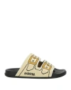Marni Woman Sandals Cream Size 7 Textile Fibers In Multi