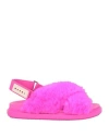 Marni Pink Sabot Strap Loafers In Pink