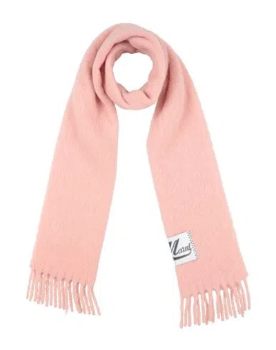 Marni Woman Scarf Blush Size - Alpaca Wool, Polyamide In Pink