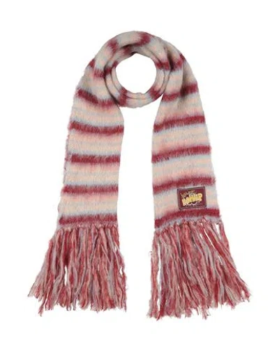 Marni Woman Scarf Burgundy Size - Mohair Wool, Polyamide, Wool In Red