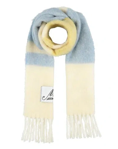 Marni Woman Scarf Cream Size - Mohair Wool, Alpaca Wool, Virgin Wool, Polyamide