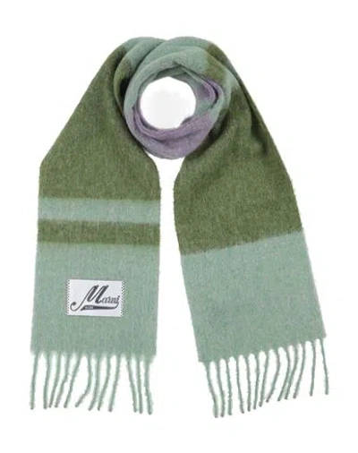 Marni Woman Scarf Light Green Size - Mohair Wool, Alpaca Wool, Virgin Wool, Polyamide