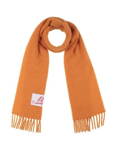 Marni Woman Scarf Mandarin Size - Alpaca Wool, Polyamide In Mandarin