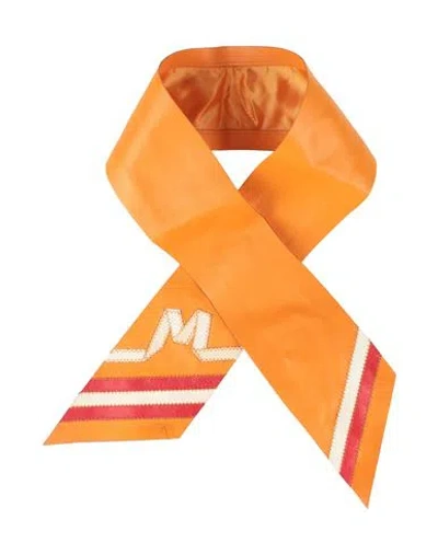 Marni Woman Scarf Orange Size - Lambskin