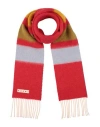 Marni Woman Scarf Red Size - Alpaca Wool, Wool, Polyamide In Red