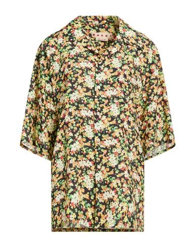 Marni Woman Shirt Black Size 14 Viscose