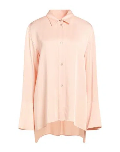 Marni Woman Shirt Light Pink Size 8 Viscose, Acetate In Gray