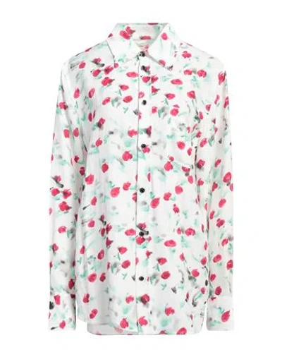 Marni Floral Print Viscose Shirt In Printed
