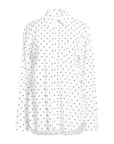 MARNI MARNI WOMAN SHIRT WHITE SIZE 8 COTTON