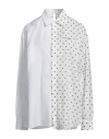 Marni Logo-embroidered Cotton Shirt In White