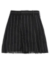 Marni Woman Shorts & Bermuda Shorts Black Size 6 Virgin Wool