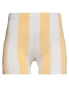 Marni Woman Shorts & Bermuda Shorts Yellow Size 12 Viscose In Yellow