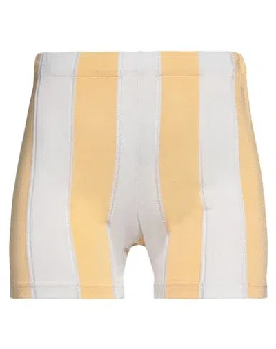 Marni Woman Shorts & Bermuda Shorts Yellow Size 12 Viscose