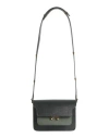 Marni Woman Shoulder Bag Black Size - Calfskin, Brass