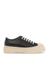 Marni Pablo Leather Sneakers In Seven Women In Black