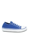 Marni Woman Sneakers Blue Size 7 Textile Fibers