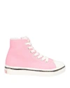 Marni Woman Sneakers Pink Size 12c Textile Fibers In Pink