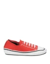 Marni Woman Sneakers Red Size 7 Textile Fibers