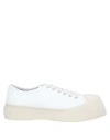 Marni Woman Sneakers White Size 10 Soft Leather