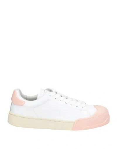 Marni Woman Sneakers White Size 5 Leather