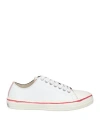 Marni Woman Sneakers White Size 7 Leather