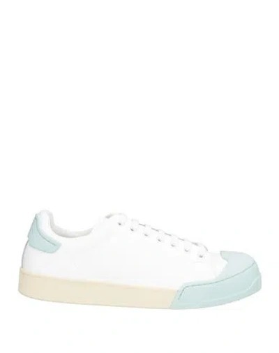 Marni Woman Sneakers White Size 8 Leather
