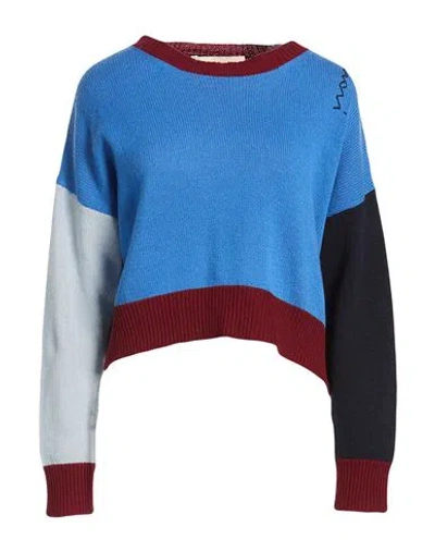 Marni Woman Sweater Blue Size 6 Cashmere