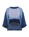 Marni Woman Sweater Blue Size 6 Cotton