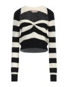 Marni Woman Sweater Cream Size 8 Virgin Wool In White