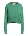 Marni Woman Sweater Green Size 10 Cotton