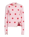 Marni Woman Sweater Pink Size 6 Virgin Wool