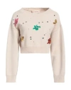 Marni Woman Sweater Taupe Size 4 Virgin Wool In Grey