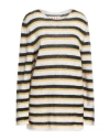 Marni Brushed Striped Jumper In White