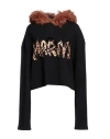 Marni Woman Sweatshirt Black Size 8 Cotton, Modacrylic, Acetate, Wool In Black