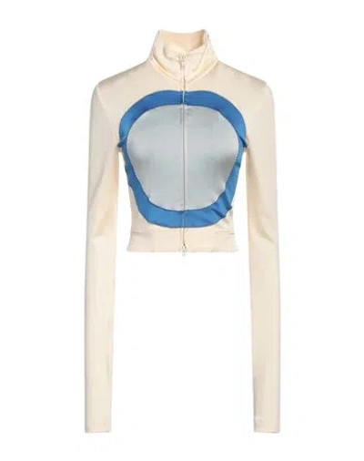Marni Woman Sweatshirt Cream Size 4 Viscose, Elastane In White